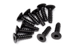 HPI Tp. Flat Head Screw M3X10Mm (Hex Socket/10Pcs)