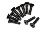 HPI Tp. Flat Head Screw M3X12Mm (Hex Socket/10Pcs)