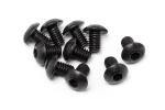 HPI Button Head Screw M4X6Mm (Hex Socket/10Pcs)