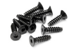 HPI Tp Flat Head Screw M4X15Mm (Hex Socket/10Pcs)