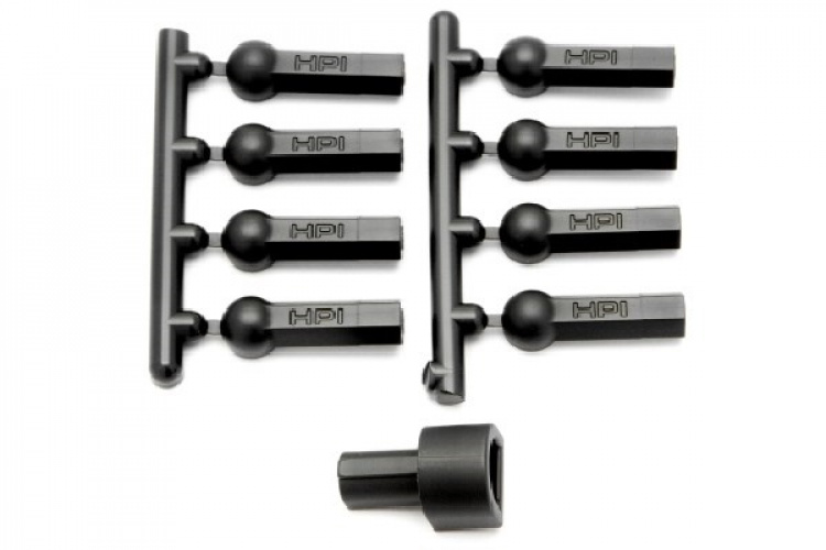 HPI Heavy Duty Ball Cup 4.3 X 18Mm (8Pcs)
