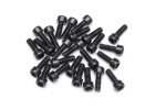 HPI Wheel Screw (4-40x8mm Hex Socket/25Pcs)