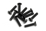 HPI Flat Head Screw M2.5X12Mm (Hexsocket/10Pcs)