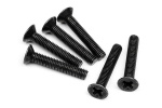 HPI Flat Head Screw M3X18Mm (6Pcs)