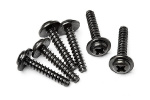 HPI Tp. Flanged Screw M3X15Mm (6Pcs)