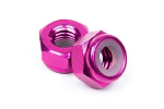 HPI Aluminum Lock Nut M4 (Purple/10Pcs)