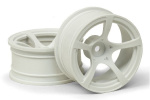 HPI D5 WHEEL WHITE (9MM/2PCS)