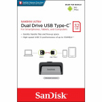 SANDISK USB 3.1 Ultra Dual USB-C 32GB