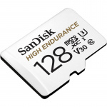 SANDISK MicroSDXC 128GB High Endurance med adapter