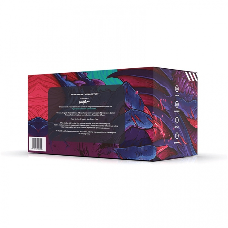 X-GAMER X-Tubz Hyper Beast Collection Box 3x 600g