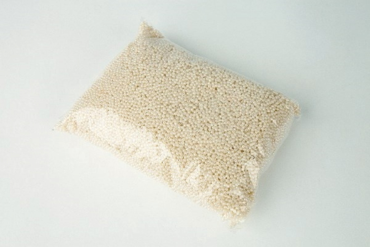 Voksperler 3mm 500g hvid