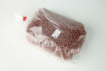 Voksperler 4mm 500g brun