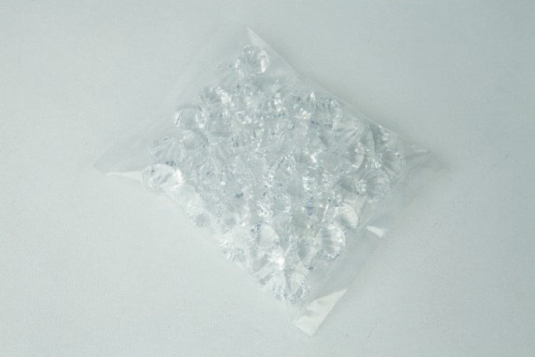 Acryldråber klar 22mm 50stk