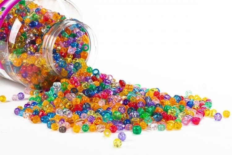 PEARLFUN Pearl`n fun perlemix transparent bøtte 1000g