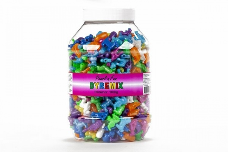 PEARLFUN Pearl`n fun dyremix perlemor bøtte 1000g