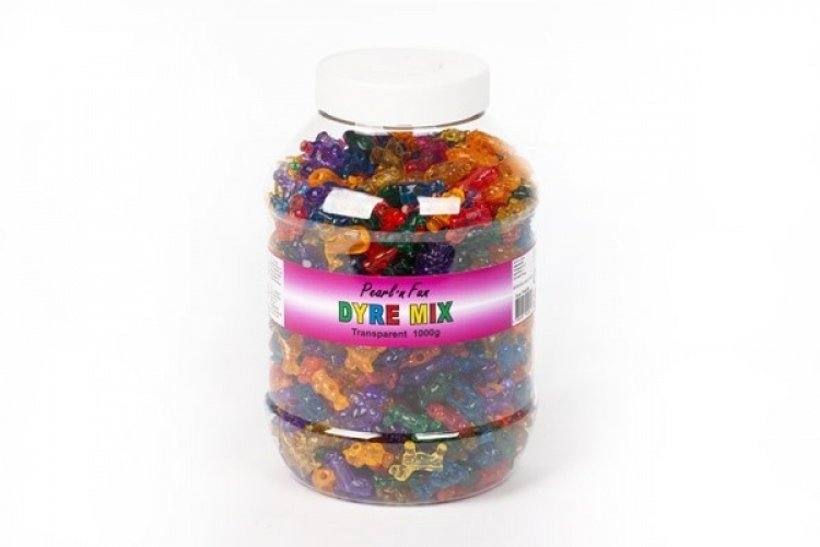 PEARLFUN Pearl`n fun dyremix transparent bøtte 1000g
