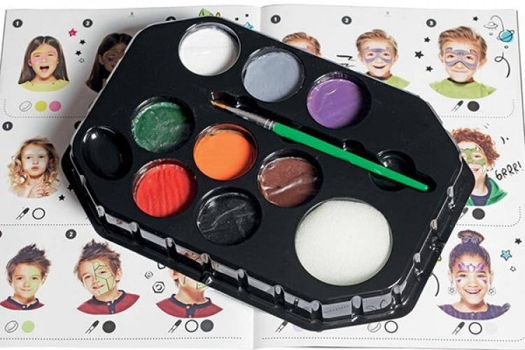 SNAZAROO Sminkefarvesæt Halloween 11 dele