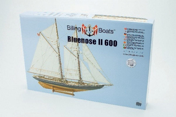Billing Boats 1:100 Bluenose II -Wooden hull