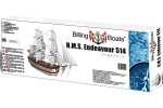 Billing Boats 1:50 HMS Endeavour -Wooden hull Billing Boats 1:50 HMS Endeavour -Wooden hull