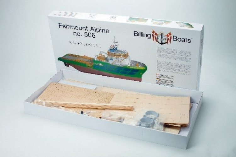 Billing Boats 1:75 - Fairmount Alpine -Wooden hull