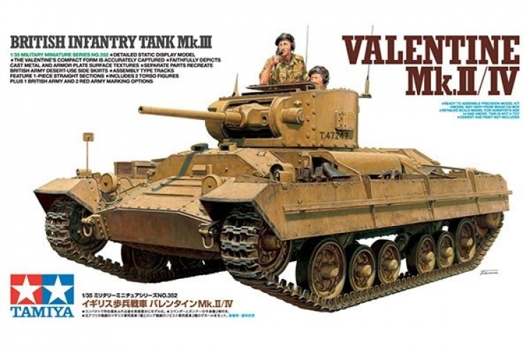 Tamiya 1/35 British Infantry Tank Valentine Mk.II/IV