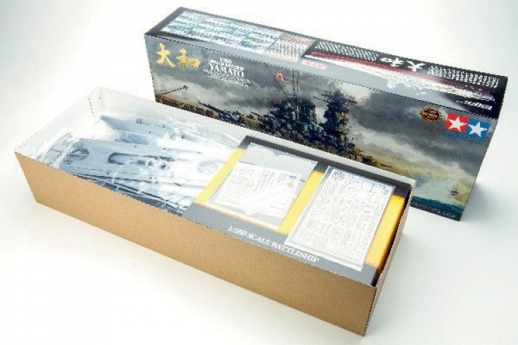 TAMIYA 1/350 Japanese Battleship Yamato