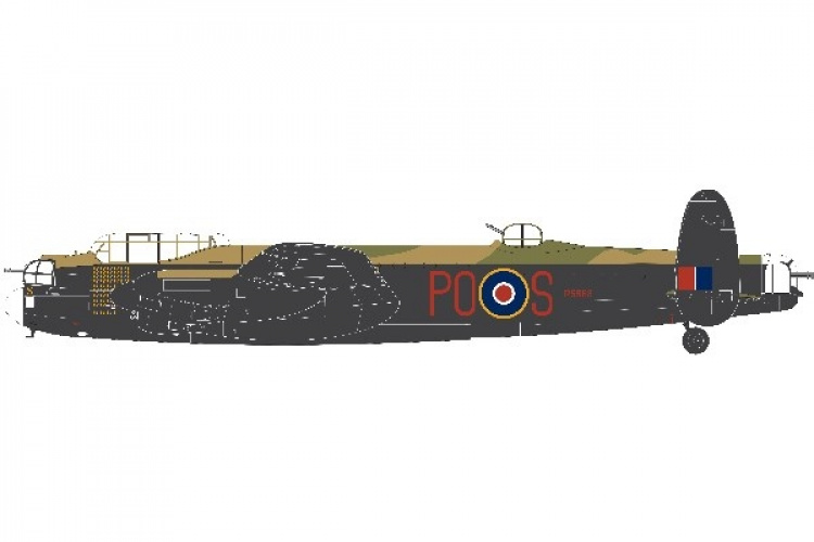 AIRFIX 1:72 Avro Lancaster B.I/B.III