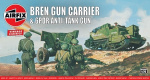 Airfix Bren Gun Carrier & 6 pdr AT Gun