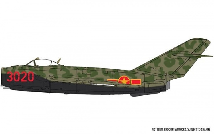 Airfix Mikoyan-Gurevich MiG-17 Fresco - New Tool