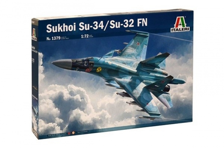 ITALERI 1:72 SUKHOI SU-34 \'\'FULLBACK\'\' MAY