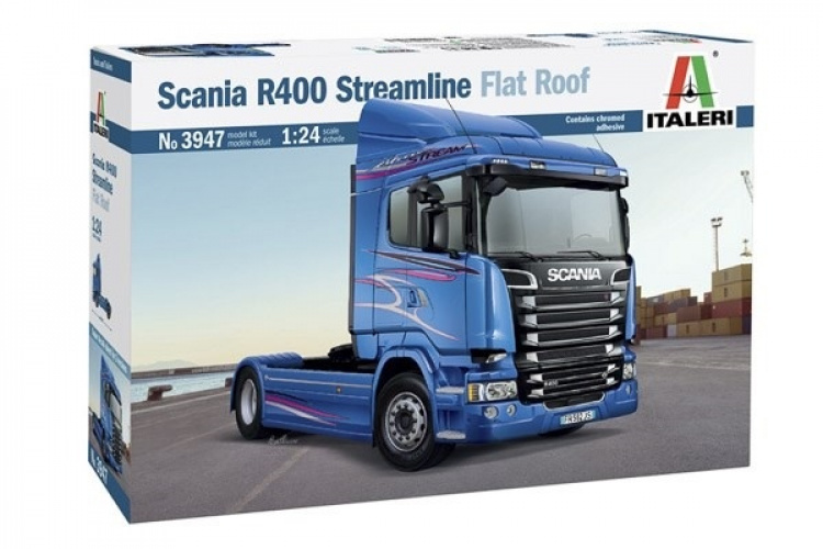ITALERI 1:24 Scania R400 Streamline (Flat Roof)