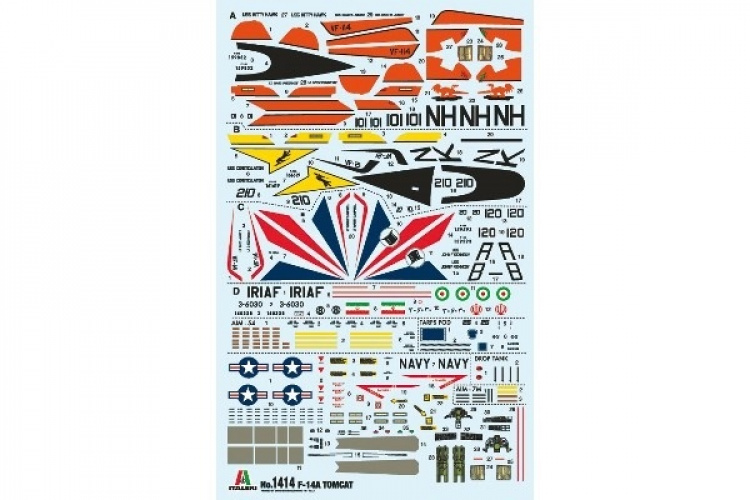 ITALERI 1:72 F-14A \'Tomcat\'