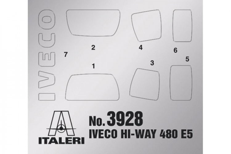 Italeri 1:24 IVECO Hi-Way 480 E5 (Low Roof)