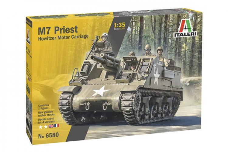ITALERI 1:35 M-7 \'\'Priest\'\' Self Propelled Howitzer