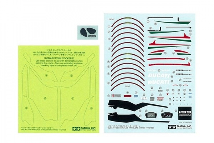Tamiya 1/12 Ducati 1199 panigale S Tricolore