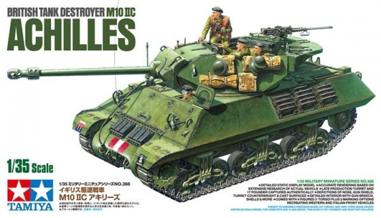 Tamiya 1:35 British Tank Destroyer M10 IIC Achilles