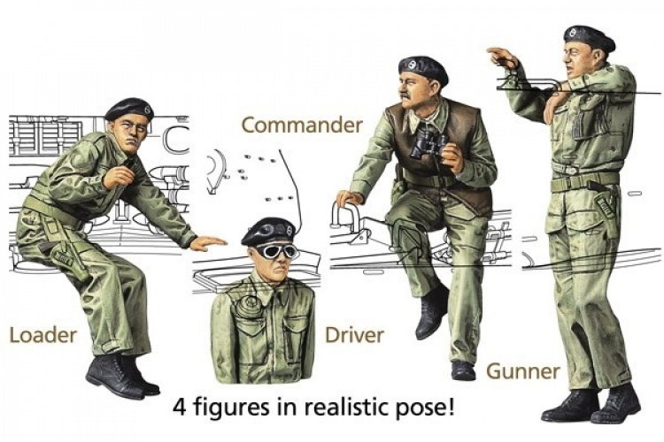 Tamiya 1:35 British Tank Destroyer M10 IIC Achilles