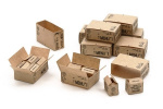 TAMIYA 1/35 U.S. 10-in-1 Ration Cartons (WWII)