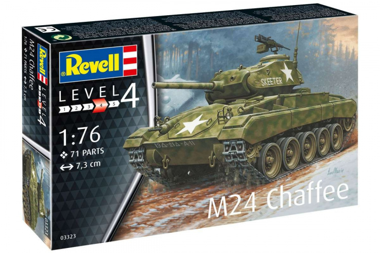 Revell 1:76 M24 Chaffee