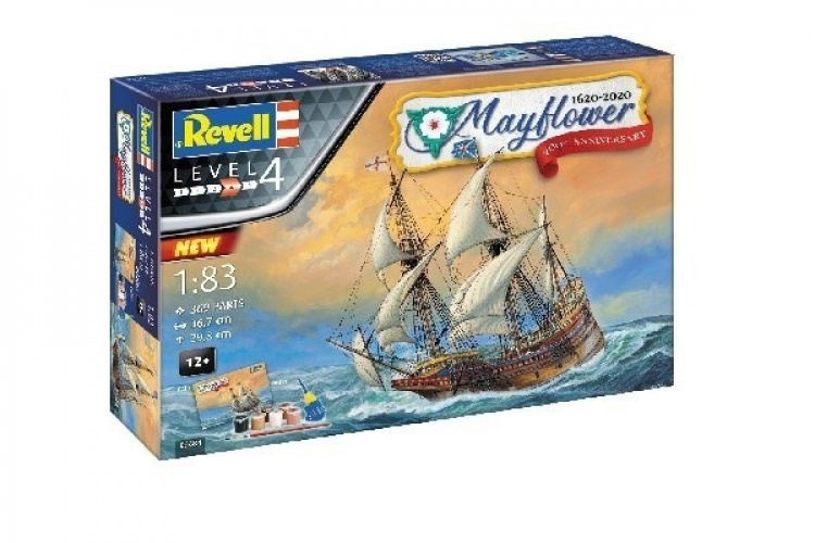 Revell 1:83 Gift Set Mayflower 400th Anniversary