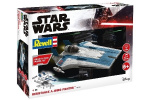 Revell 1:44 Modstandsbevægelsen A-wing Fighter, blå Revell 1:44 Modstandsbevægelsen A-wing Fighter, blå
