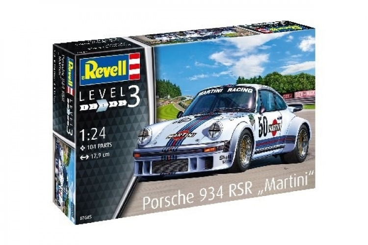 Revell Porsche 934 RSR \'Martini\'