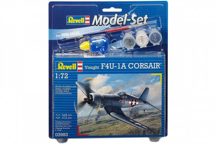 Revell Model Set Vought F4U-1D CORSAIR