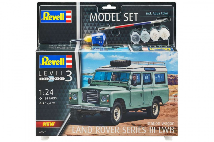 Revell Model Set Land Rover Series III 1:24