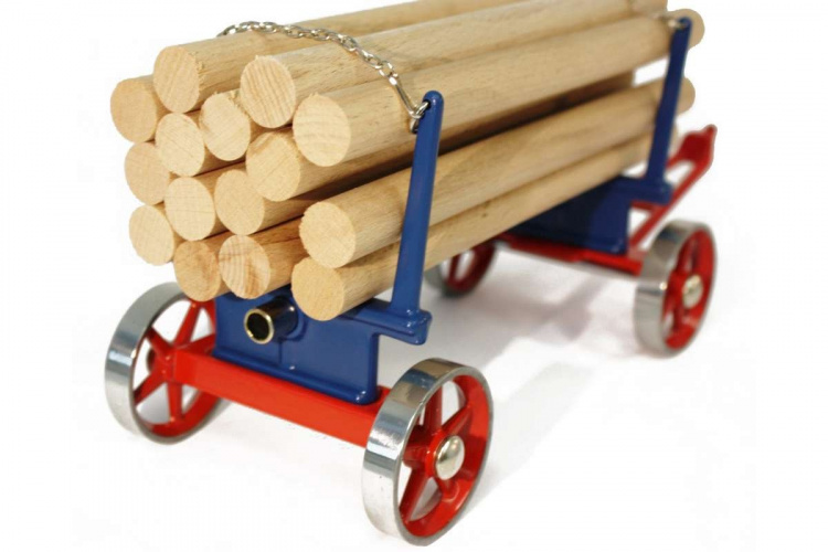 WILESCO Wil A 425 tømmervogn