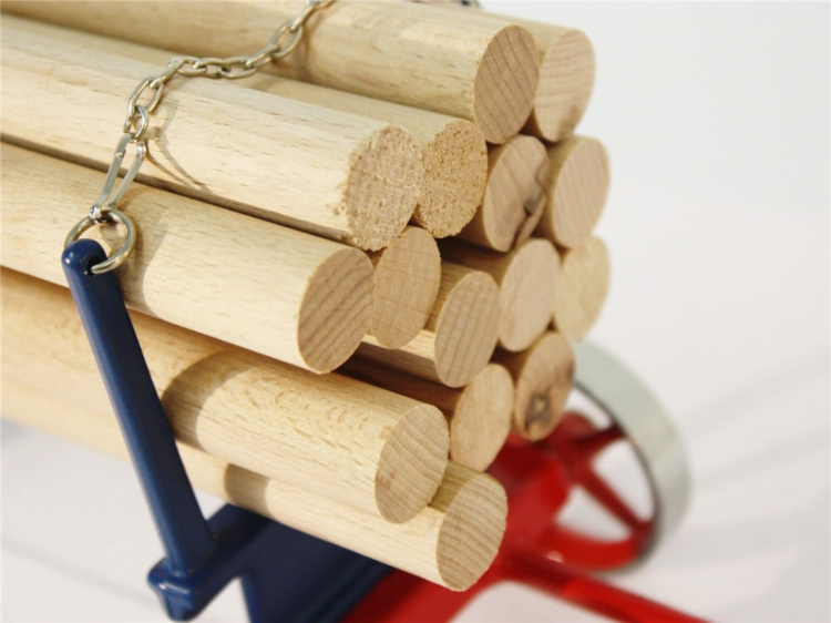 WILESCO Wil A 425 tømmervogn