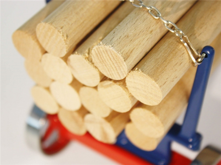 WILESCO Wil A 425 tømmervogn