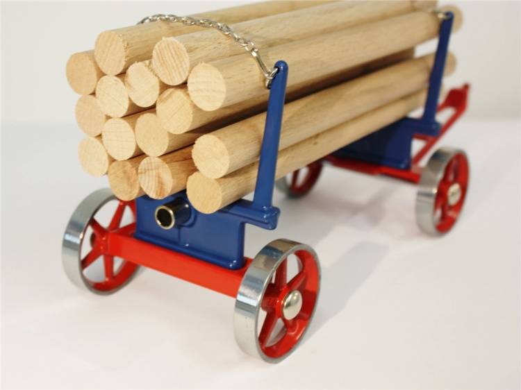 WILESCO Wil A 425 tømmervogn