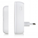 Byron Trådlös dörrklocka med tygfront Plug-in 230V Byron Trådlös dörrklocka med tygfront Plug-in 230V