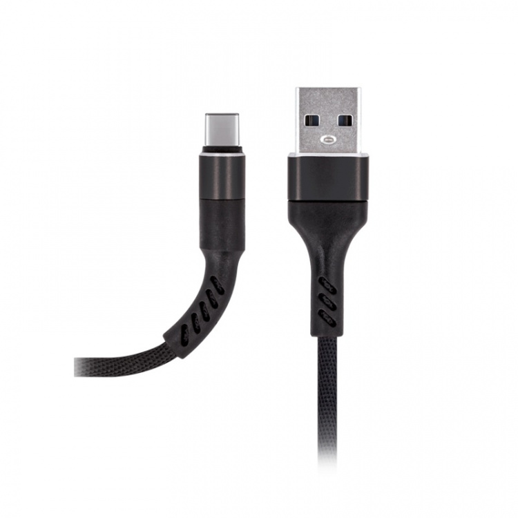 MXUC-01 USB-C-kabel (2A) til hurtig opladning, sort